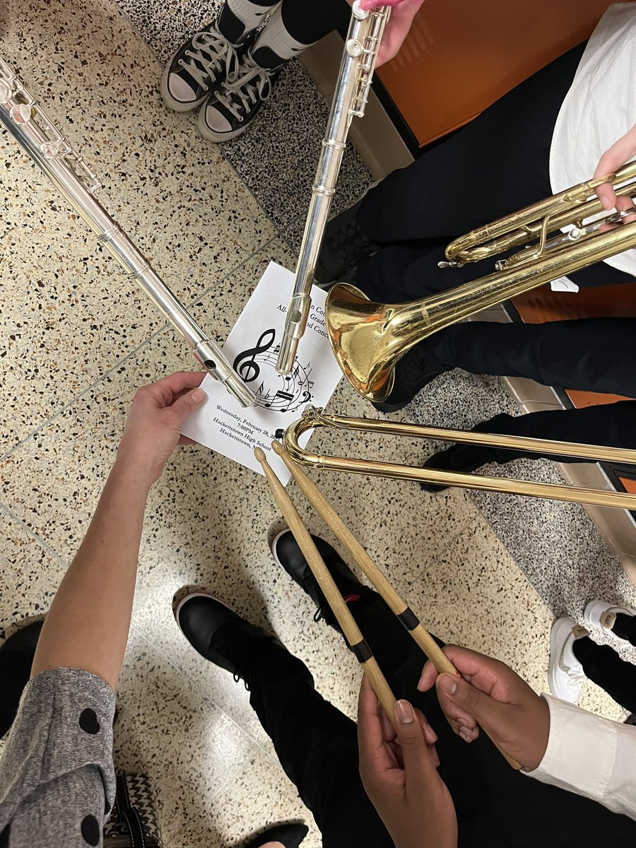 Congratulations and Good Luck 🎶🎶 
Warren County 6th Grade All-Star Band.  
#pohatpride <a href="/PohatPTA/">Pohat PTA</a>