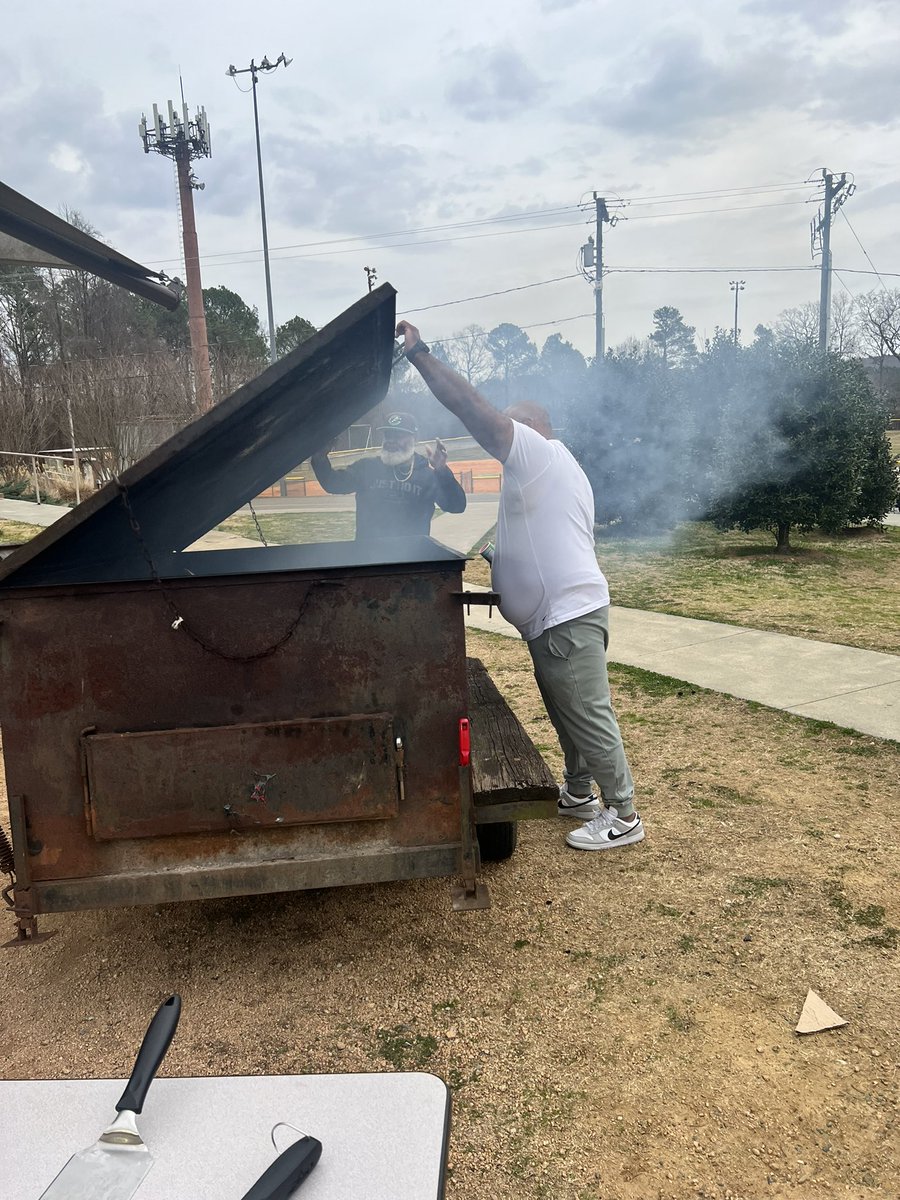 LeaderLockhart's tweet image. #BlackHistoryMonth  event @CulbrethCougars happening now! Coach Knight, AD Dixon, Mr. Scott and friends of Culbreth doing what they do best, taking care of business and people! #unity #learn #celebration