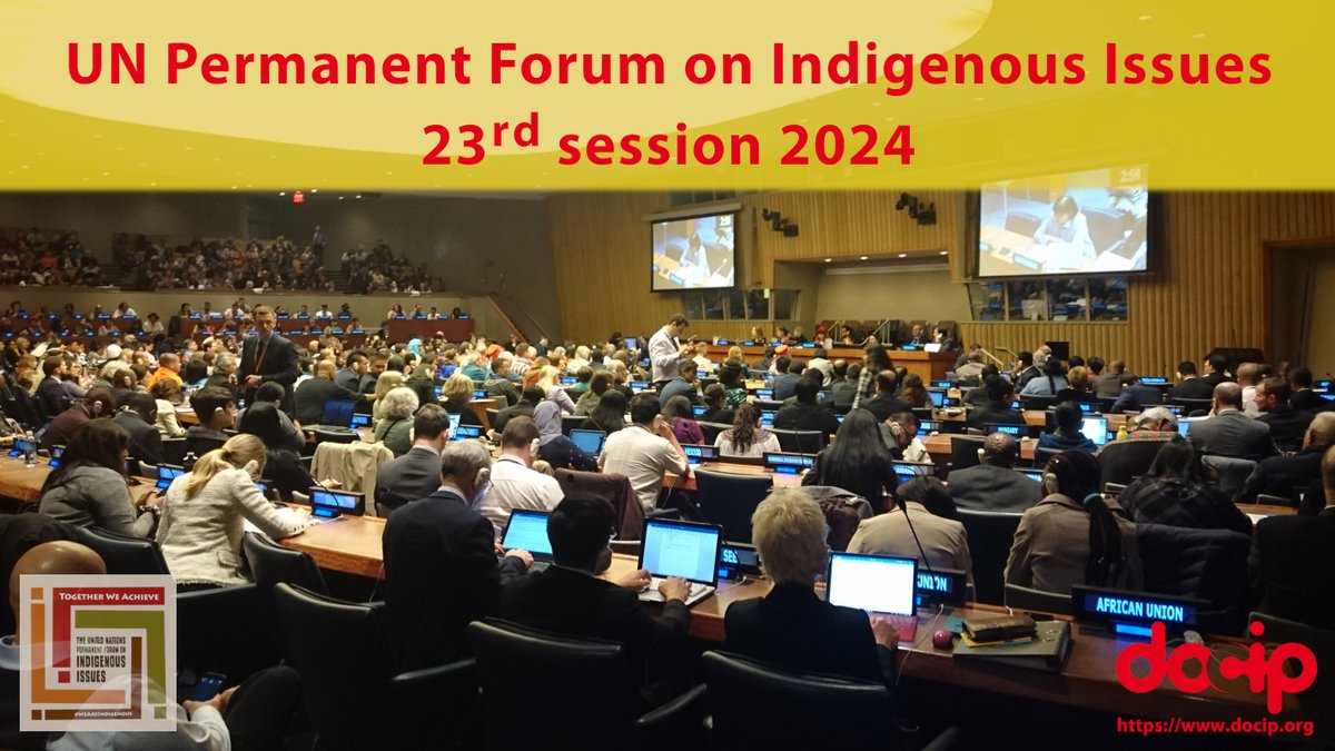 ‼ LAST DAY ‼ Register your proposal for an official side event at the 23rd session of the Permanent Forum on Indigenous Issues before February 29, midnight in New York! forms.gle/GfyEGPZmECvVrv… #UNPFII23 #IndigenousRights #WeAreIndigenous