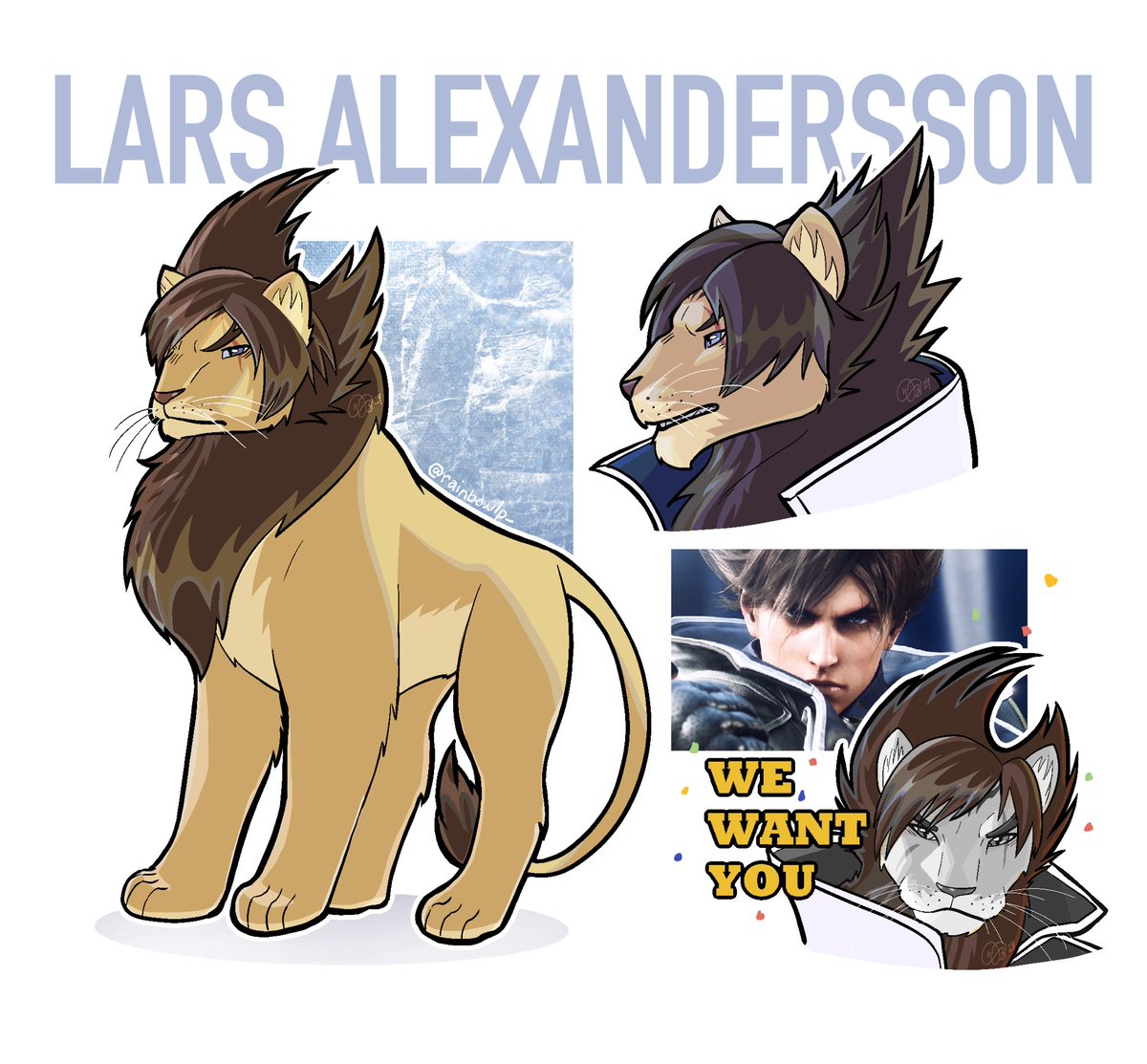 [Part 16]✨ Tekken X Animal-Version🌿
#LarsAlexandersson⚡️