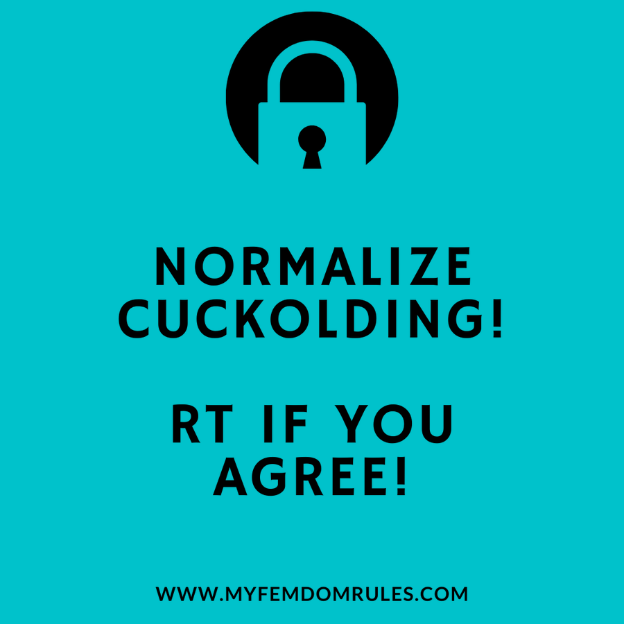 Femdom Cuck Captions tweet media