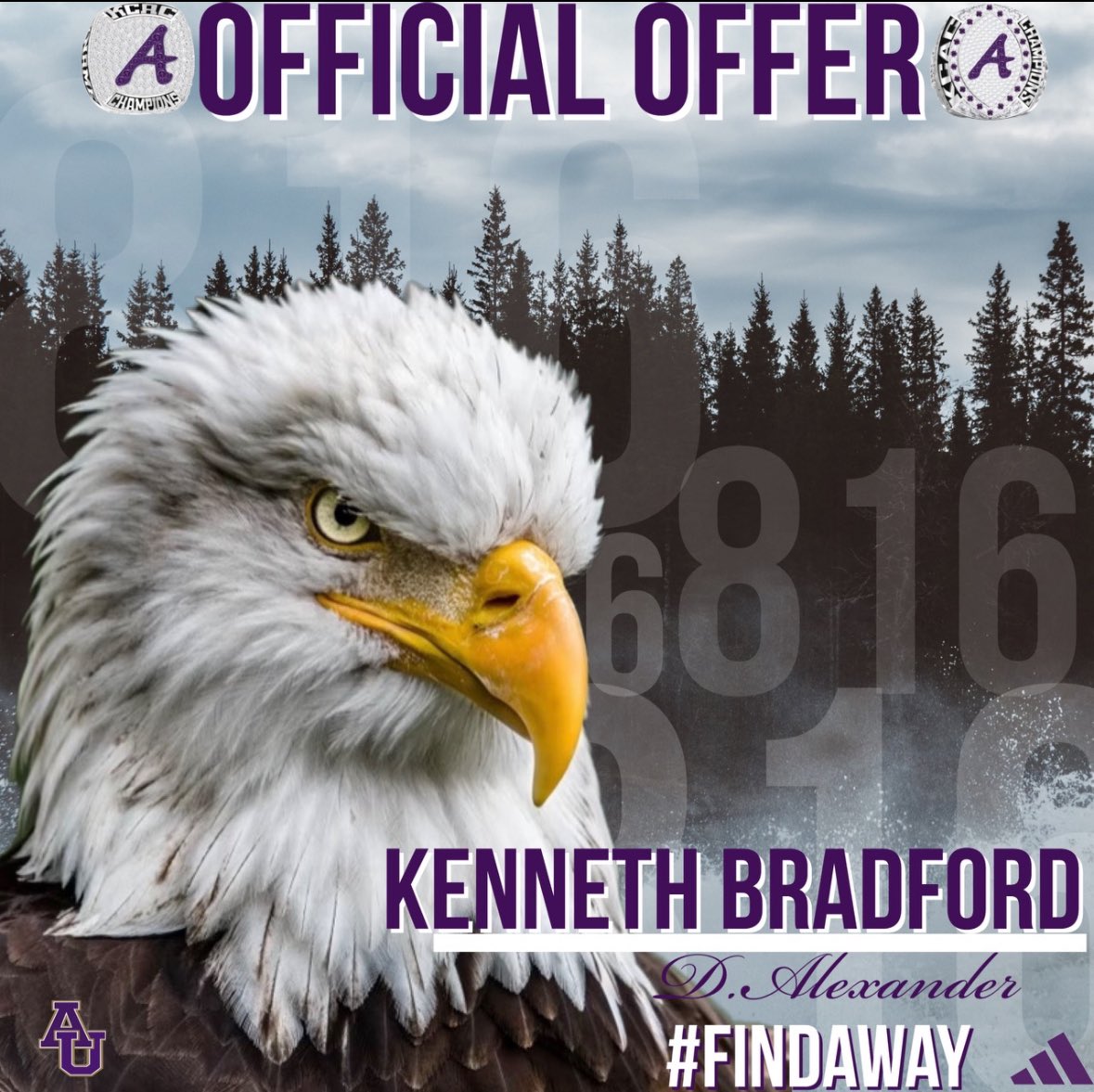 KJBRADFORD23's tweet photo. After a great conversation with @TheCoachCoty  I am blessed to receive my first offer from Avila University @HightowerFB @coachanthony46 @Agshall37 #AGTG https://t.co/wgUfDREQ6O