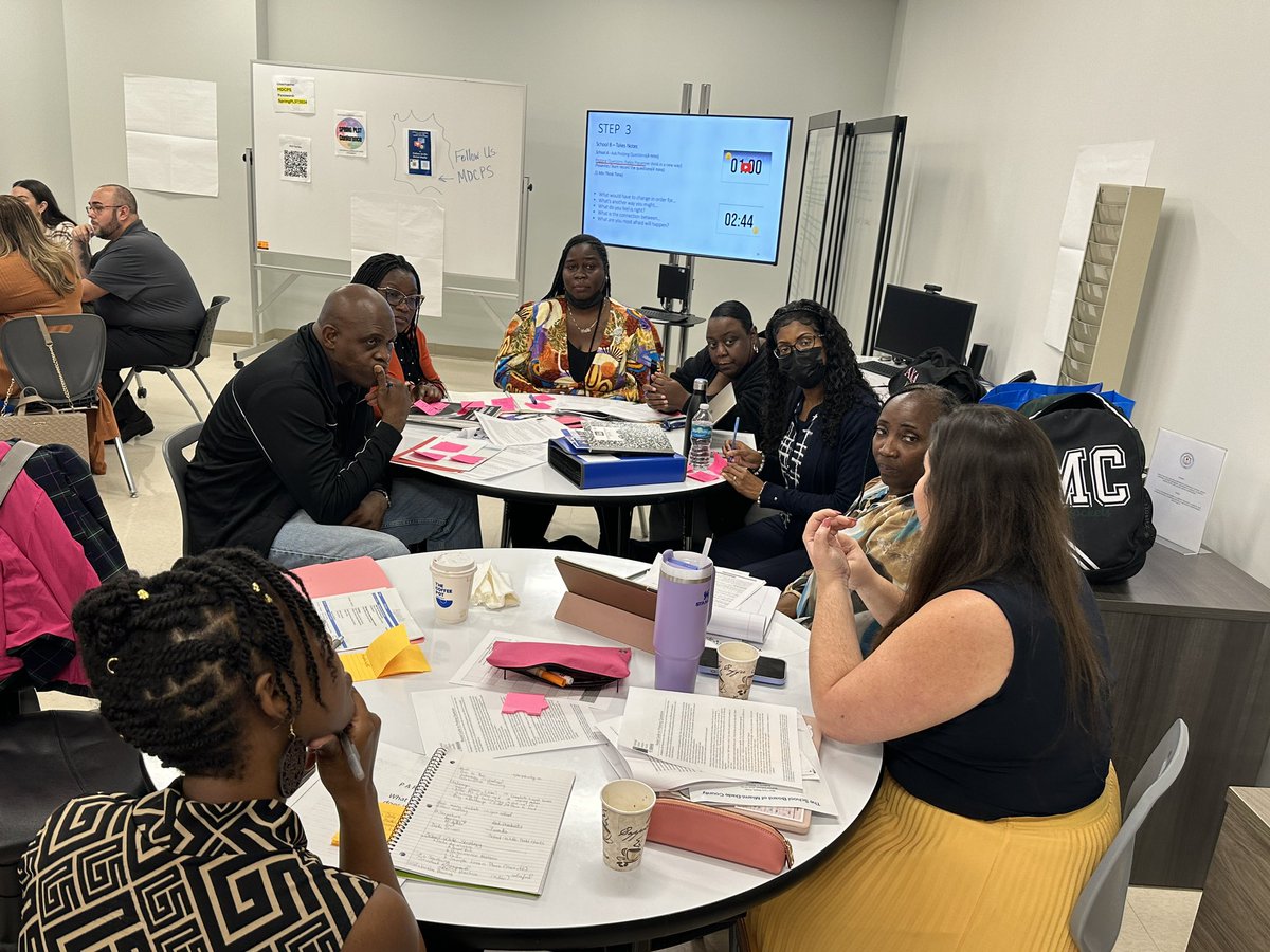 QuinteraParris's tweet photo. Today was a great day well spent at the PLST Spring Conference! It was engaging and purposeful, starting with @MDCPS_HCMChief !  We relished the many opportunities to collaborate and learn from other PLST teams 💚🤍🚀#YourBestChoiceMDCPS @mdcps_profdev @SuptDotres @MDCPSCentral https://t.co/EAVe4jONsH