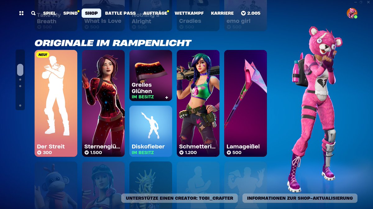 Tobi_CrafterFN's tweet photo. The NEW "The Squabble" Emote is available now!
#Fortnite

Use Code "Tobi_Crafter" if you'd like to support me! 🔥 #EpicPartner https://t.co/mE1MOH0ewu