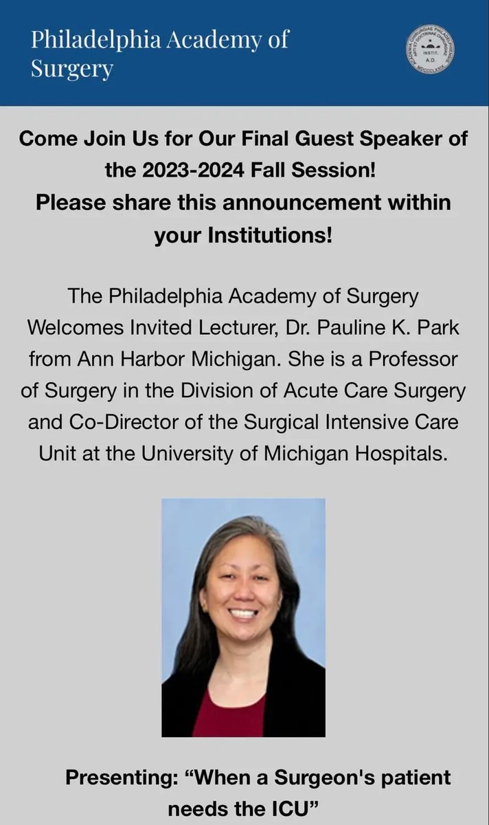 Register today at philaacademyofsurgery.org