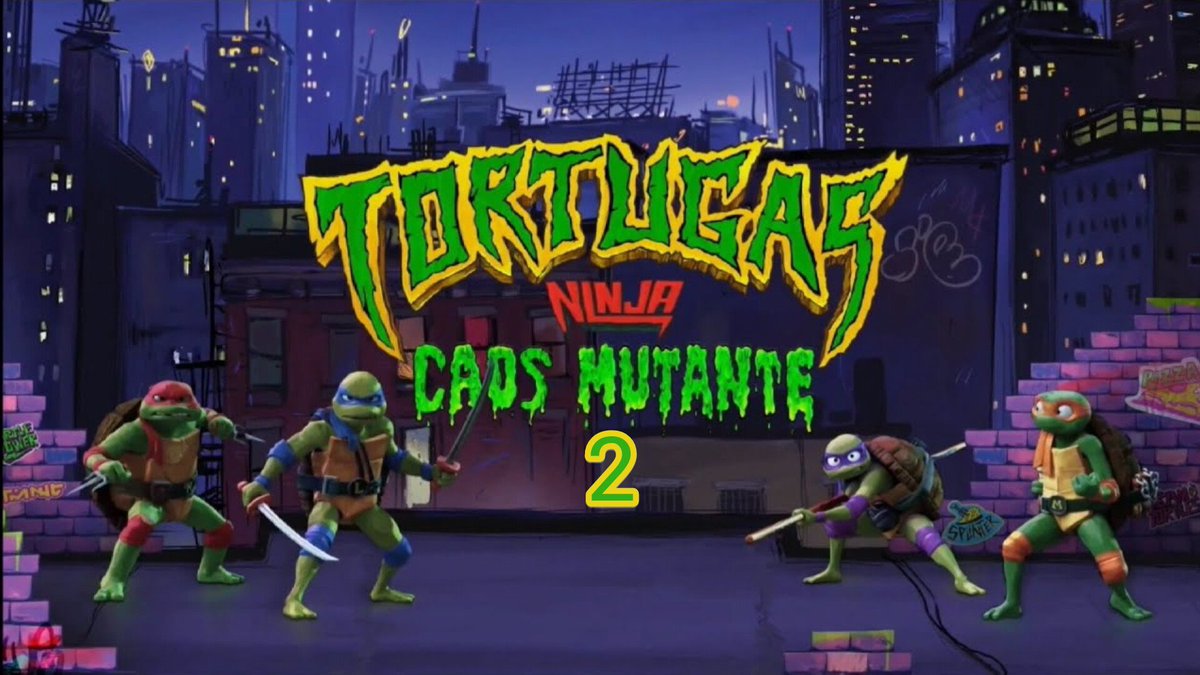 Alfredo_xa's tweet photo. #TortugasNinjaCaosMutante2 Estreno 9 de Octubre del 2026 en Amazon Prime Video En Espanol https://t.co/10Dh6CHaWO