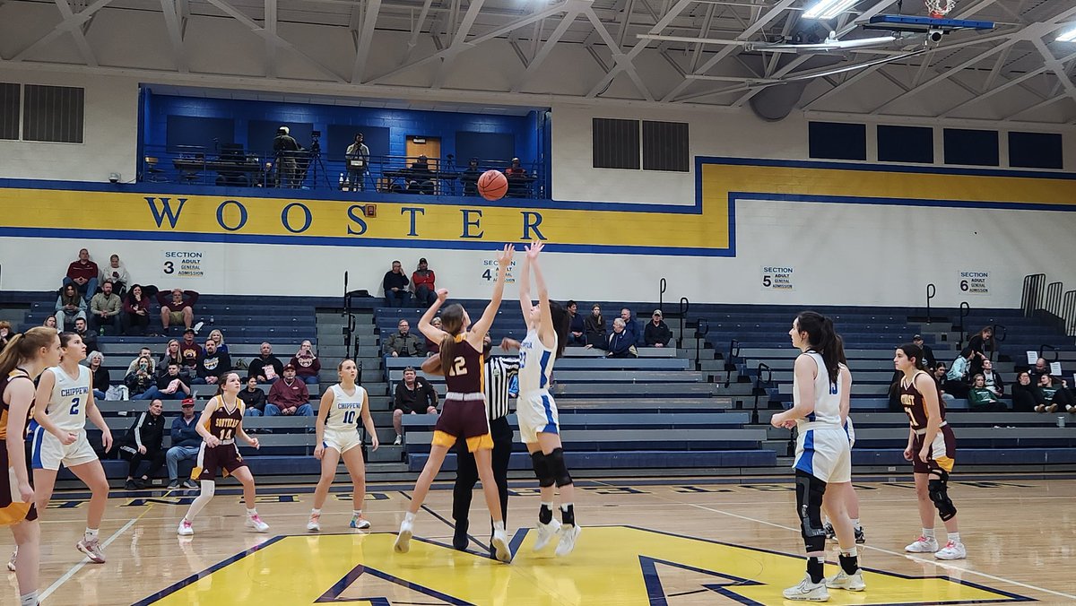 HS girls basketball playoffs Div. 3, Reg. 9, NE4 district at Wooster Doylestown Chippewa (21-4) 69 Ravenna Southeast (10-14) 26 Final Chipps: Johnson 13, Henegar 11 SE: Canales 6 On Saturday, the Chipps will face the winner of tonight's Smithville/South Range game.