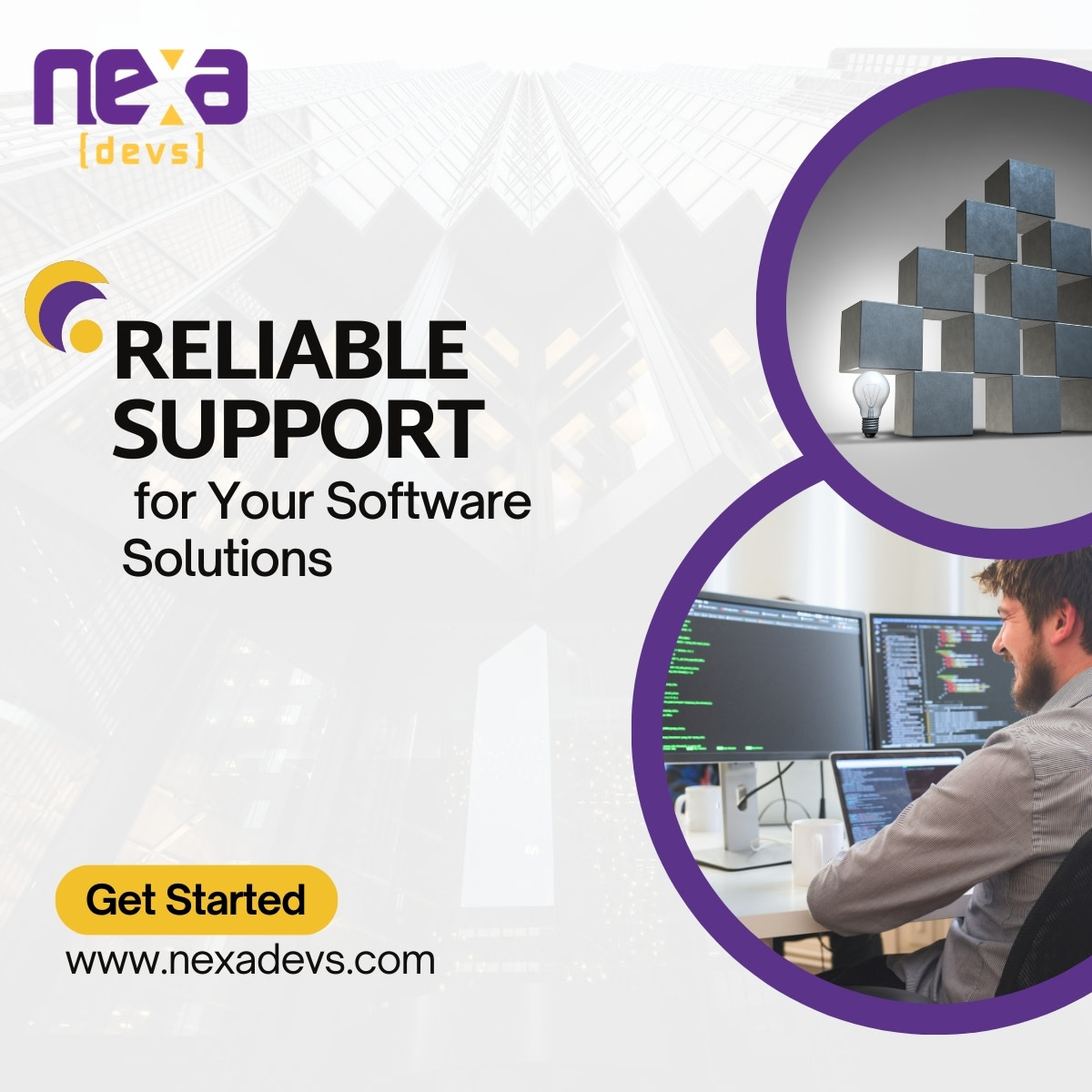 NexaDevs's tweet image. 🌟 Achieve Long-Term Success &amp;amp; Innovation with Outsourced Support 🛠️.
Let&apos;s elevate your tech with expert care. 📈
🔗 Reach out: bit.ly/495hqCS
#SoftwareDevelopment #OutsourceSoftwareDevelopment #NexaDevs