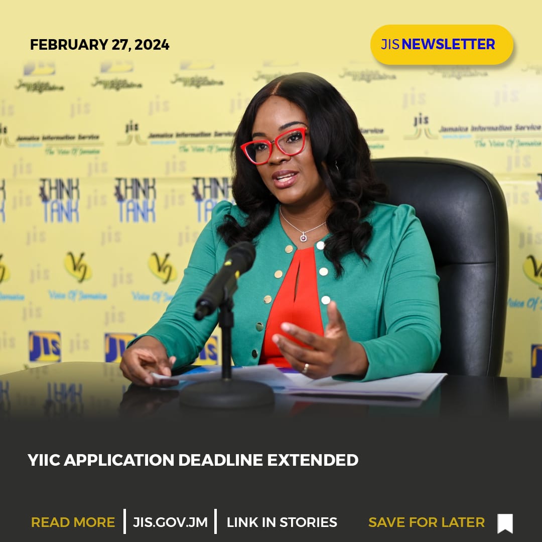 The Scientific Research Council (SRC) has extended the deadline for entries in the National Young Inventors and Innovators Competition (YIIC) to March 31. The competition is open to students at the primary, secondary and tertiary levels, and the theme for this year’s competition…