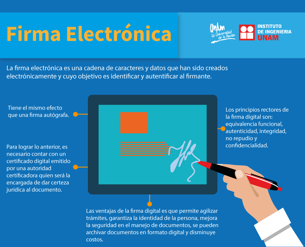 IIUNAM's tweet photo. Conoce las ventajas de usar una firma electrónica en este #SeguriTIP https://t.co/yVUAvC1FKv