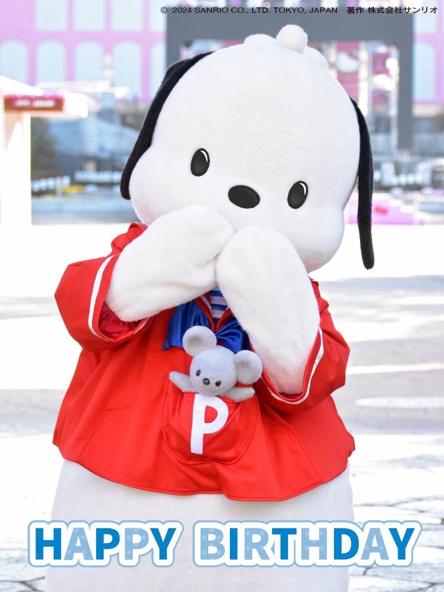 ポチャッコ　バースデーマスコット