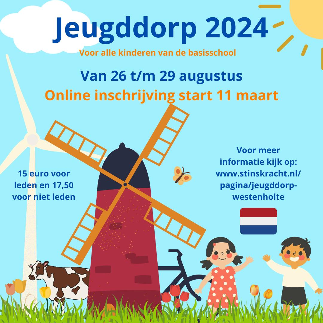 Uitgelicht op ons online dorpsplein:  Aanmelding Jeugddorp dlvr.it/T3P7xR