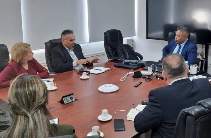 vigintel's tweet photo. 📢 NotiBreve
Se efectuó encuentro del Vicepresidente de #BioCubaFarma, Luis Armando Alarcón con el Viceministro de Ciencia y Tecnología de Venezuela, Alberto Quintero. Se identificaron proyectos de cooperación conjunta.
#Cooperación
#Cuba #Venezuela https://t.co/tHMtv7APN8