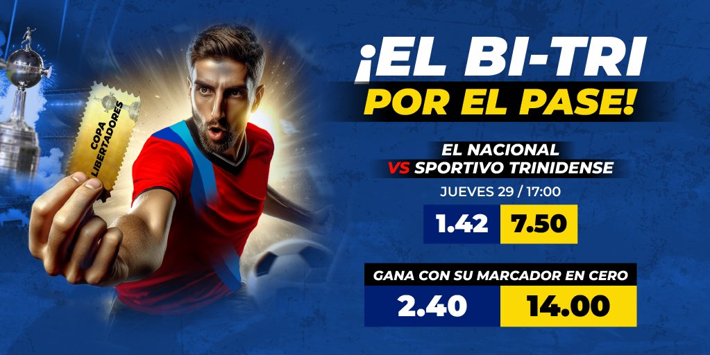 ¡A 90 minutos de clasificar! ⚽🏆

Los Puros Criollos van por pase a Libertadores y luego de cerrar 1-1 de visitantes ante el club paraguayo, cargan con la responsabilidad de clasificar con victoria en la casa. 😎

¿Será posible ganar con sin goles encontra? 🤔