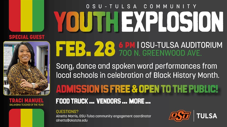 Full house at @osutulsa for the Youth Explosion. Plenty of talented scholars from @TulsaSchools tonight!