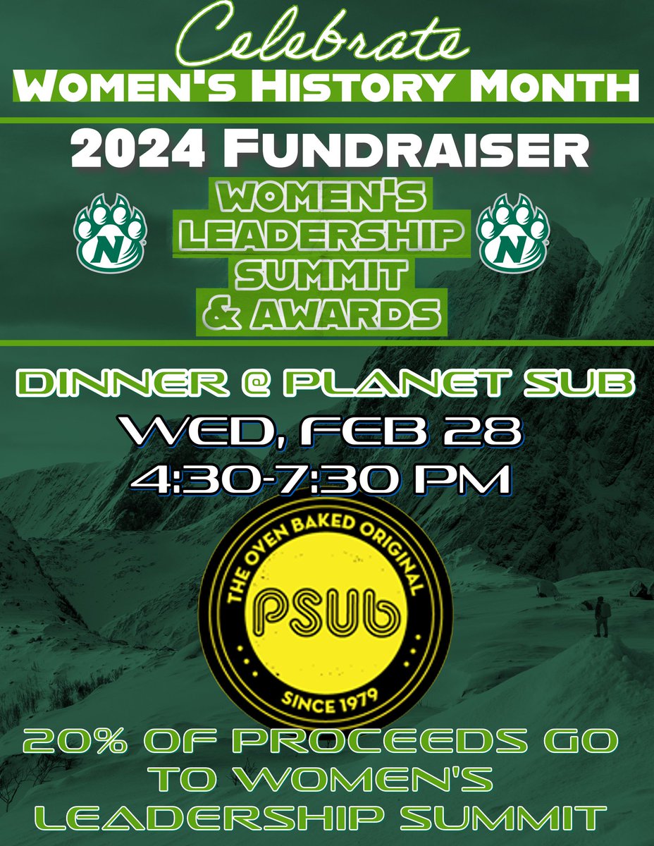 You've got one more hour for some oven baked goodness from <a href="/PSubMaryville/">Planet Sub Maryville</a> .
20% goes to women's summit!