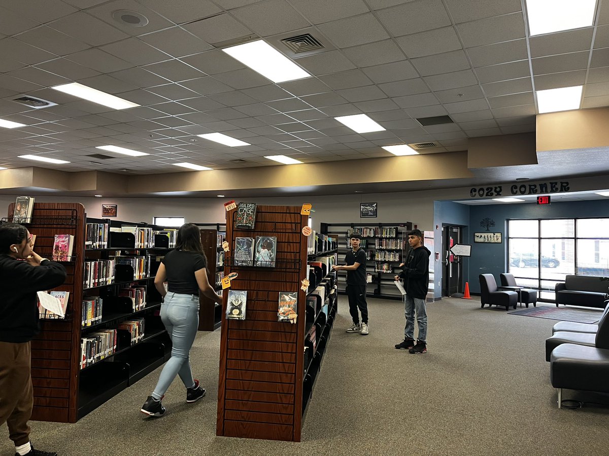 EDHS Librarians (@edhslibrarians) on Twitter photo And the last stop of #ReadAcrossAmerica - El Dorado HS! Promoting literacy with a few rounds of book bingo. #AztecEmpire #TeamSISD <a href="/EDAztecs_HS/">Venessa Betancourt</a> <a href="/Sparks_Interest/">Marcy Sparks</a> And the last stop of #ReadAcrossAmerica - El Dorado HS! Promoting literacy with a few rounds of book bingo. #AztecEmpire #TeamSISD <a href="/EDAztecs_HS/">Venessa Betancourt</a> <a href="/Sparks_Interest/">Marcy Sparks</a>