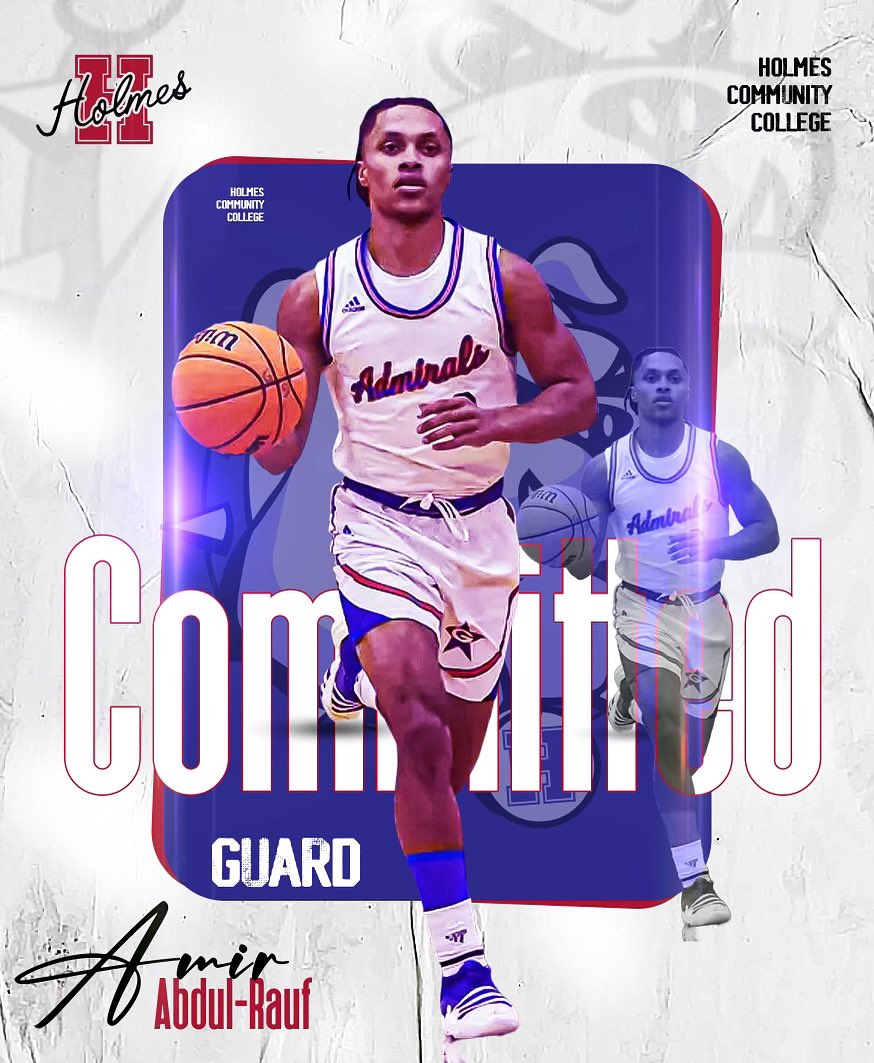 After a lot of hard work and prayer🤲🏽, I’ve made my decision to Commit to Holmes🐶🐶 let’s work <a href="/HolmesMBB/">Holmes Men’s Basketball 🏀</a>