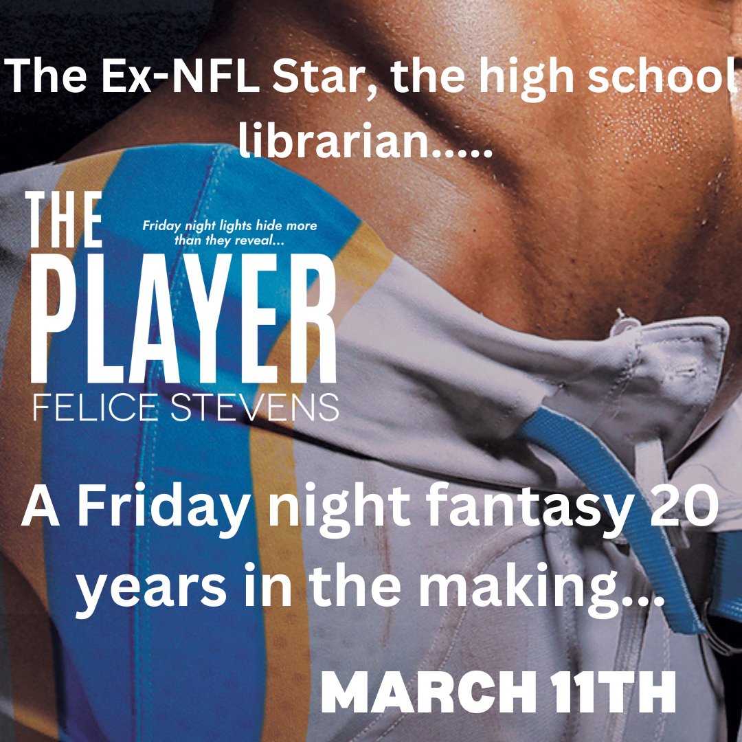 It's #TeaserTime for The Player by Felice Stevens! Coming 3/11!

#SignUp: chaoticcreatives.com/the-player

#MMRomance #Nerd #Jock #FootballCoach #SchoolLibrarian #DoubleComingOut #VirginMC #EnemiestoLovers #SingleFather @Chaotic_Creativ