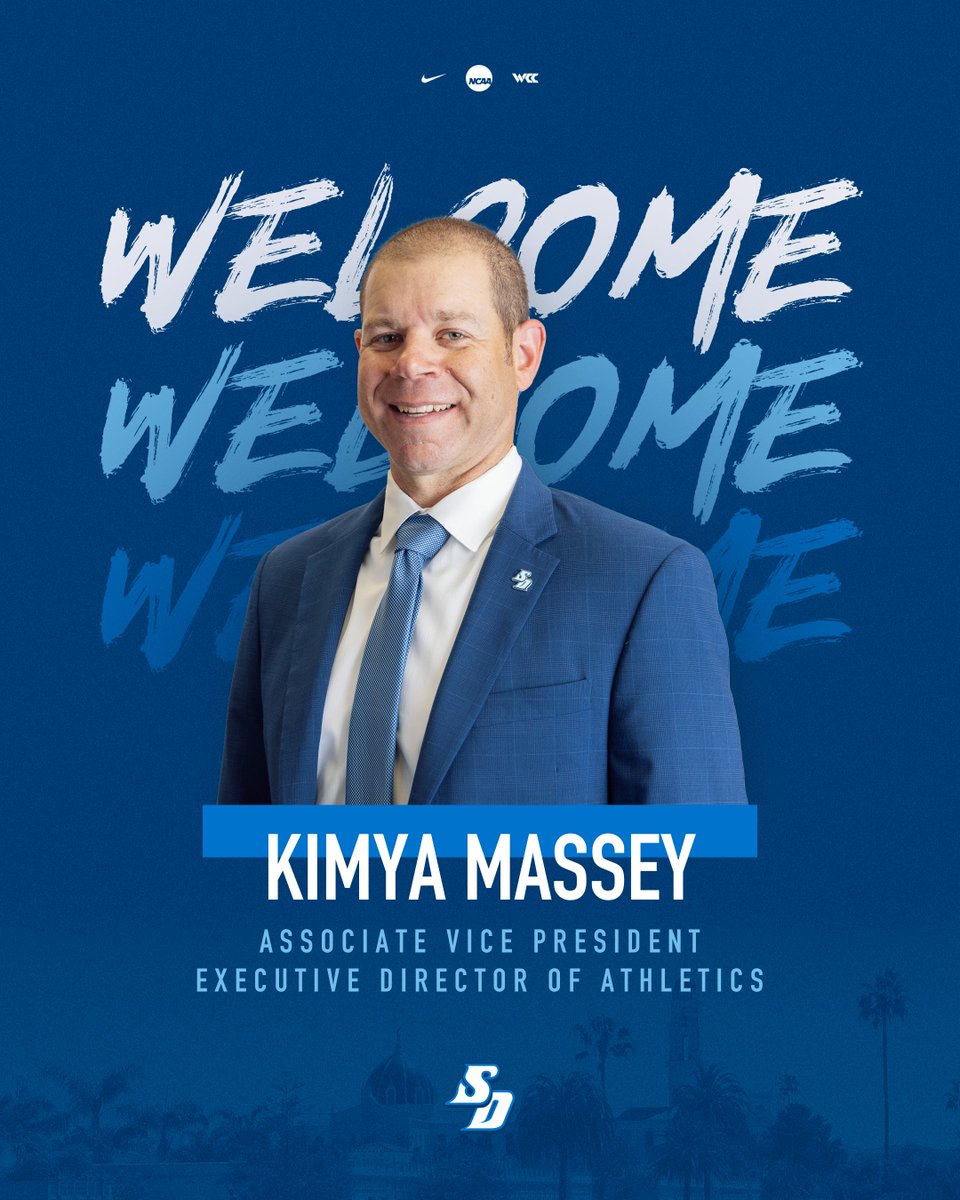 Welcome to San Diego, Kimya Massey! Massey becomes USD’s next Associate Vice President and Director of Athletics after serving as Deputy Athletic Director and Chief Operating Officer at Oregon State. 🗞: bit.ly/3SZVwKt #GoToreros