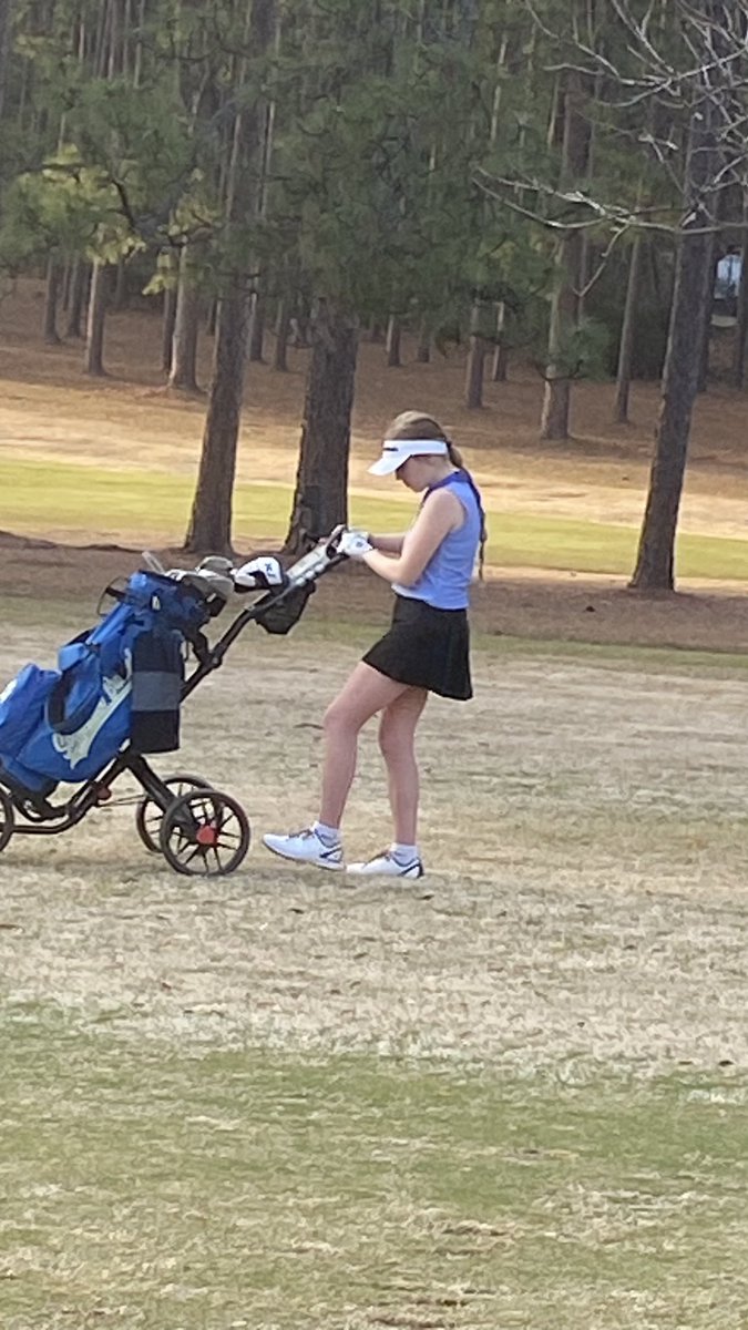 SEBHSgolf's tweet photo. SEB girls golf win match 2 with a win over Statesboro. Haley 42, Paisley 43, Maylin 47. Counting scores today.  We are getting better with course management. Proud of all their competitive attitude  @SEBHSAthletics https://t.co/rN4wlLWfjc