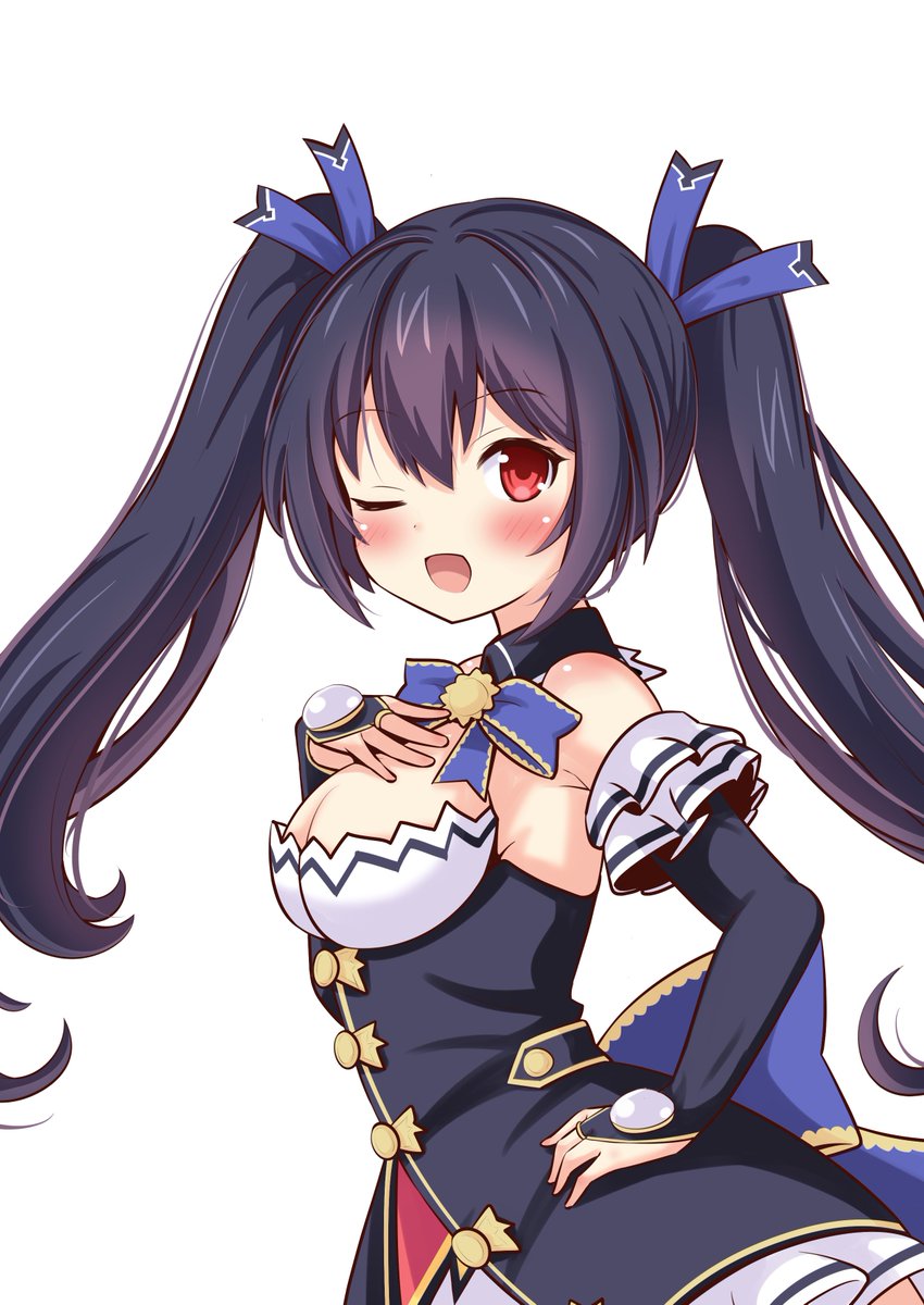 higuchirick's tweet photo. ノワール（ネプテューヌ） https://t.co/NzHCN0vwxG