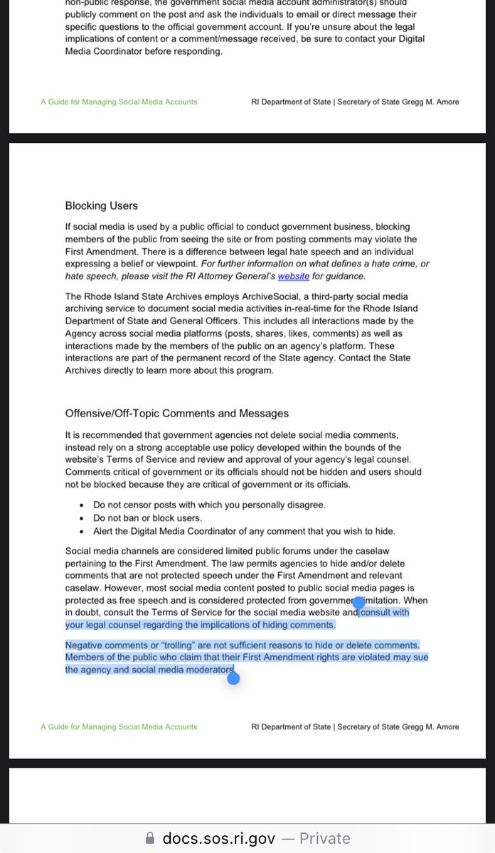 rhody_special's tweet image. 🐂💩I replied &amp;amp; it got deleted. This isn’t the first time either. Both myself and @KaraKryptonite posts were removed before in real time. #RIgov agencies have the power to hide and delete posts. So it’s either #IbmWatsonAi or the #RIHealth #Digitalmedia manager. Who is that BTW?