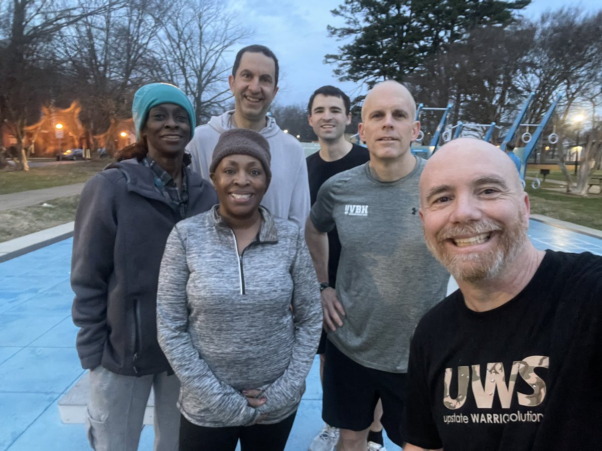 SCole (@stevenrcole) on Twitter photo This group! Frozen, Sanka, Bird, Chuckwagon, & Gutterball all making it happen on a warm February morning. <a href="/VetBridgeHome/">Veterans Bridge Home</a> <a href="/NatFitCampaign/">National Fitness Campaign</a> #VBHCLT #BeTheBridge This group! Frozen, Sanka, Bird, Chuckwagon, & Gutterball all making it happen on a warm February morning. <a href="/VetBridgeHome/">Veterans Bridge Home</a> <a href="/NatFitCampaign/">National Fitness Campaign</a> #VBHCLT #BeTheBridge