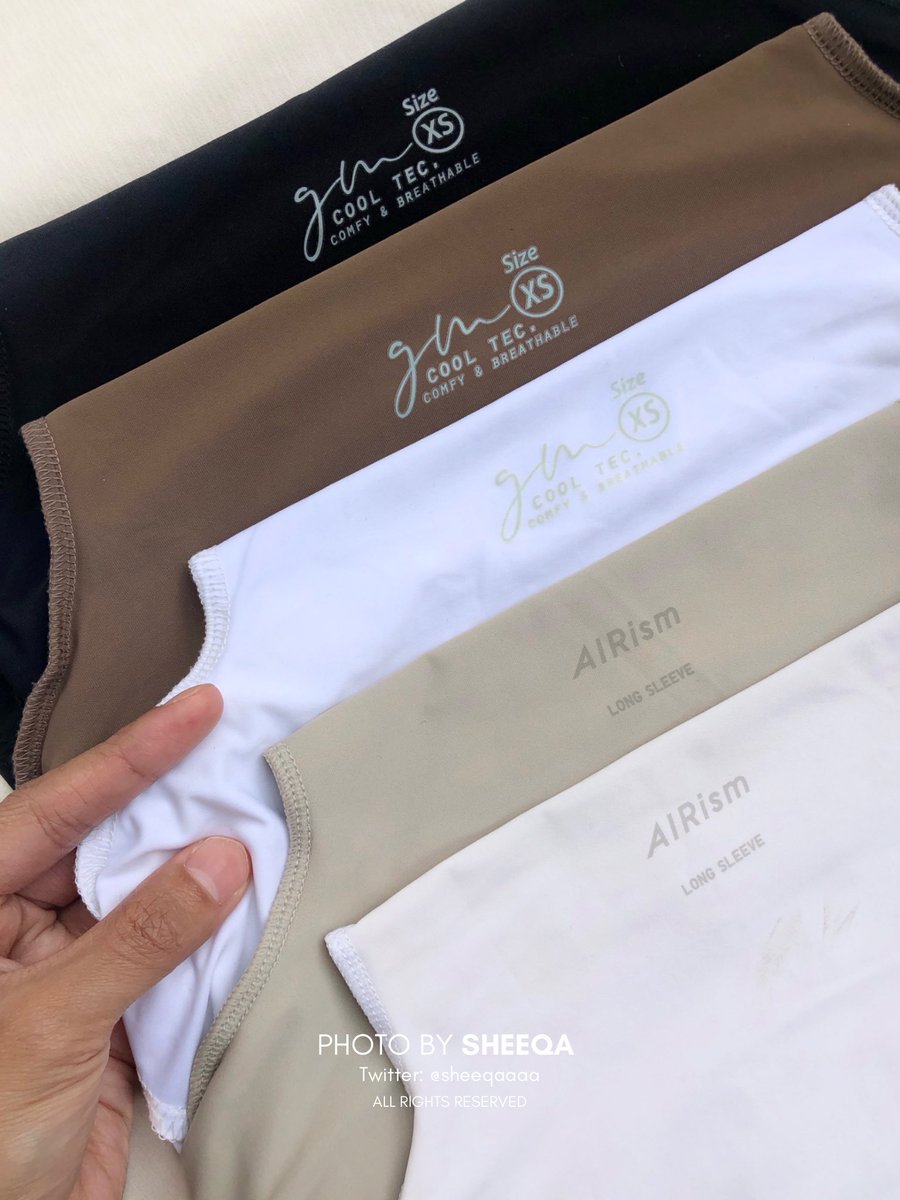 Ramai complain Uniq*o makin naik harga.

As a girl’s girl, I nak bagitahu to girls out there yang nak cari inner material sejuk, this is the best substitute for airism 🫡

Material 98% sama but much cheaper &amp; ada sleeveless turtleneck. You’re welcome.