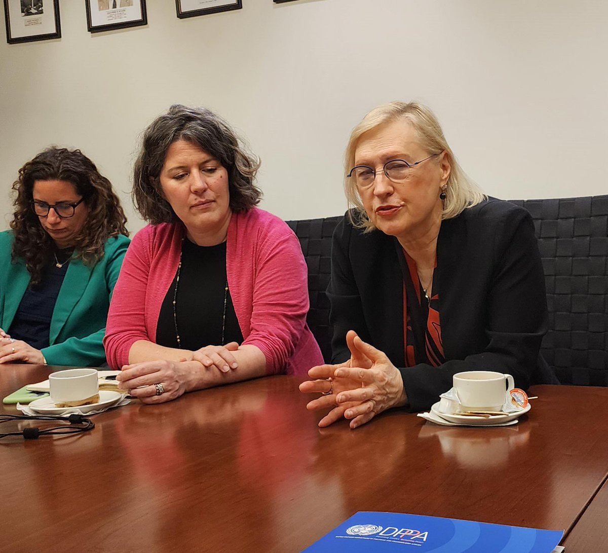 as_bello's tweet image. Glad to catch up with ASG for #Peacebduilding @ElizabethSpehar this morning. We underscored the need to invest more in prevention and analysis and to reinforce @WorldBank/@UN partnership for greater impact on #populations. We also discussed issues related to #fragility &amp;amp; #climate