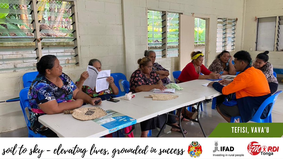 MORDI_Tonga's tweet photo. We are reaching our communities to conduct rapid re-induction meetings for our TRIP II project. These engagements help kickstart our re-engagement for a ne year, revising rural community priorities and investing in our kainga that need it the most. https://t.co/j3G5o88YrY