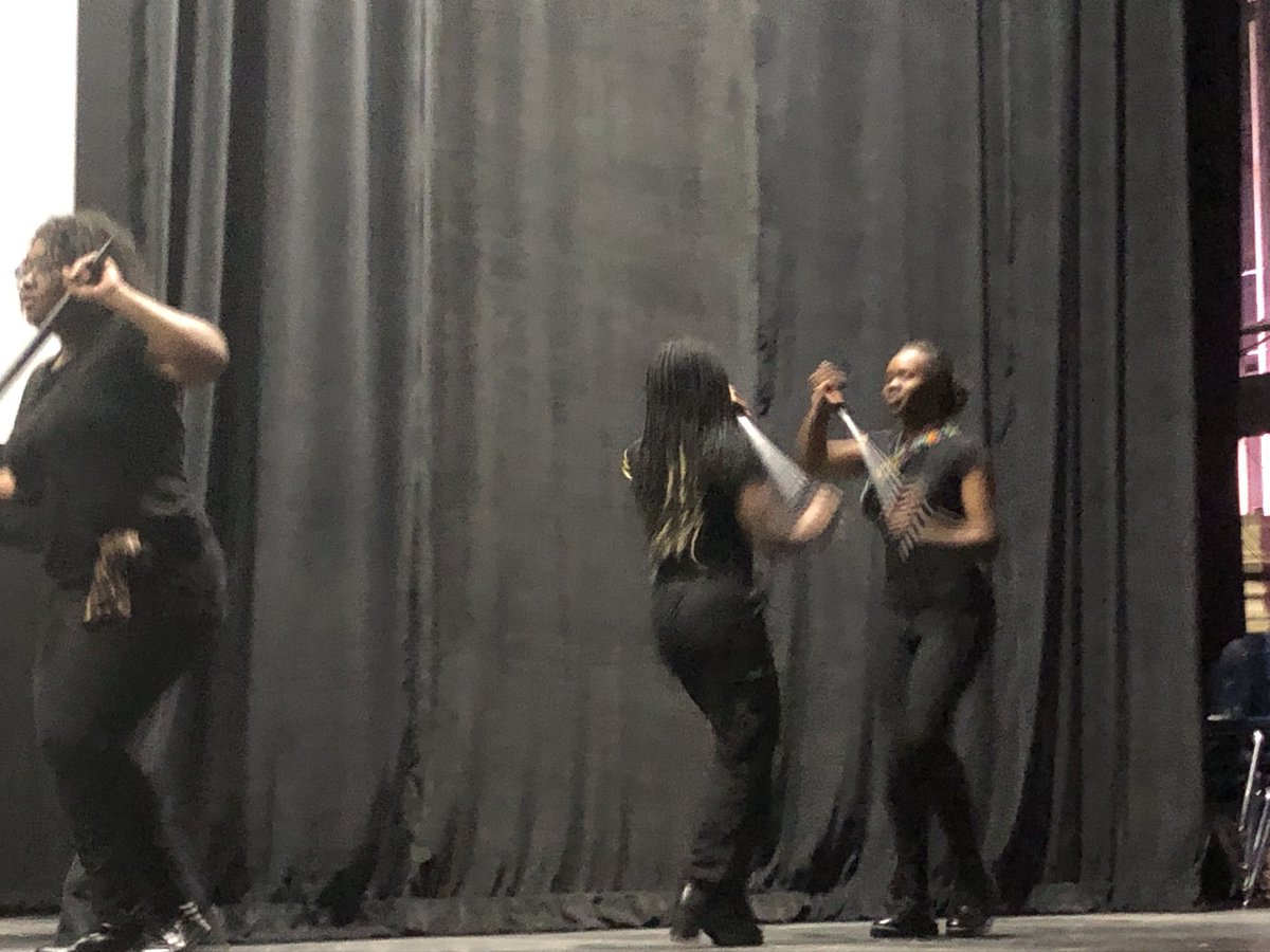 MAC Backs Black: More pics of our amazing KNIGHT Steppers! ⁦@macstudentmedia⁩