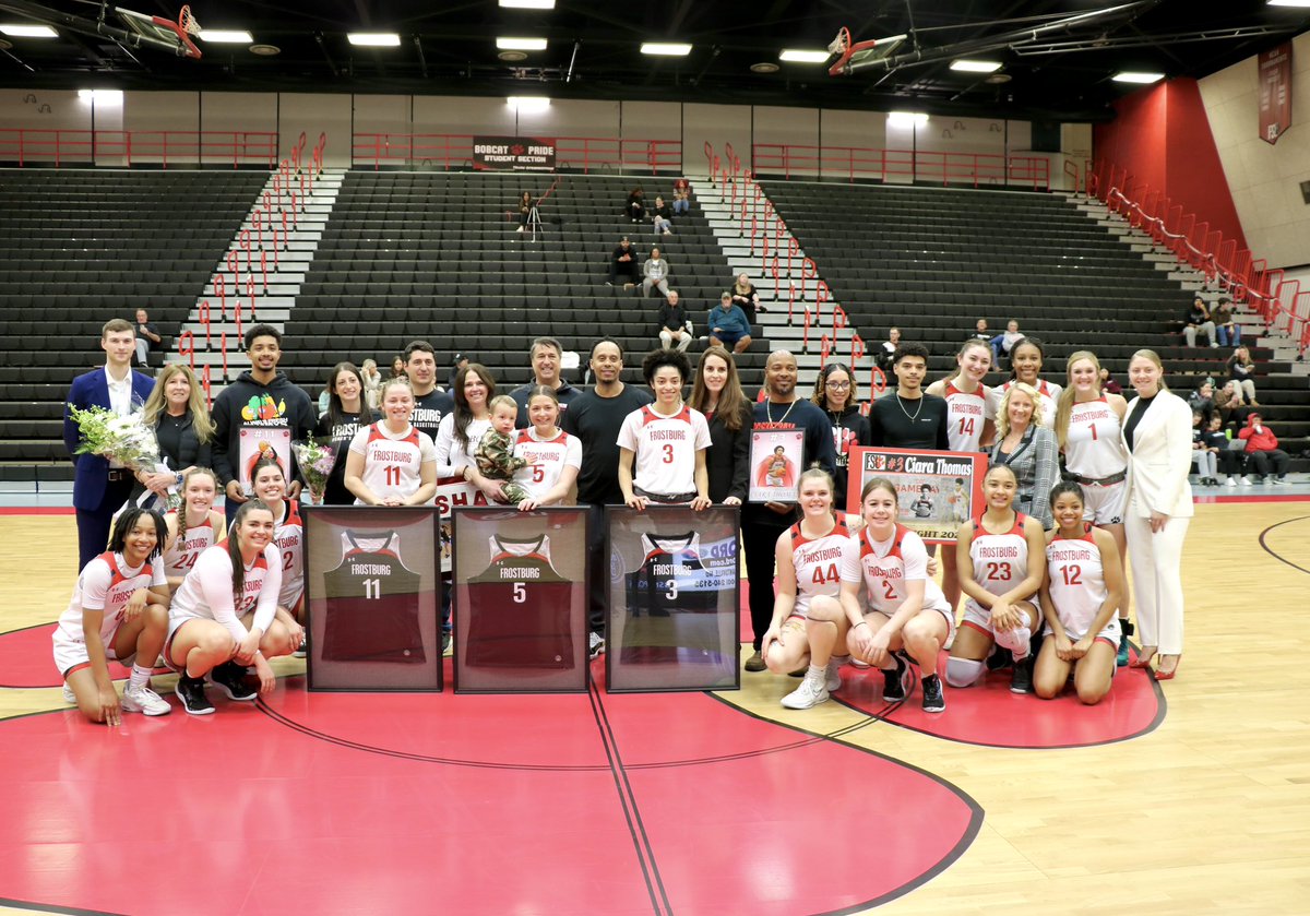 frostburgsports's tweet image. Congratulations to our seniors from @FROSTBURG_WBB , @FsuMbb &amp;amp; @frostburgcheerl ! We are so proud of all your accomplishments and can not wait to see what the future holds! ‼️🐾 🏀📣

#BobcatPride