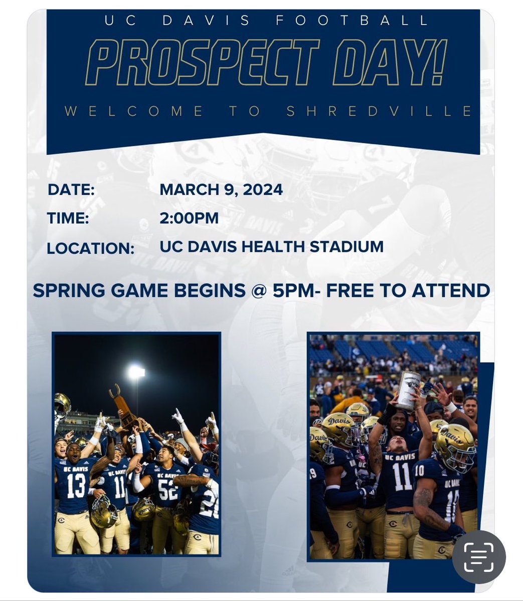 Thank you <a href="/CoachATaylor3/">Austin Taylor</a> <a href="/ucdavisfootball/">ucdavisfootball</a> for the Junior Day invite! I’m looking forward to traveling down there next week to #Shredville! <a href="/westlinn_fb/">West Linn High School Football</a> <a href="/jon_eagle/">Coach Eagle</a> <a href="/anthonyQnewman8/">Anthony Newman</a> <a href="/teamlillard7on7/">Team Lillard Football</a> <a href="/JordanJ_/">Jordan Johnson</a> <a href="/BrandonHuffman/">Brandon Huffman</a> <a href="/AndrewNemec/">Andrew Nemec</a>