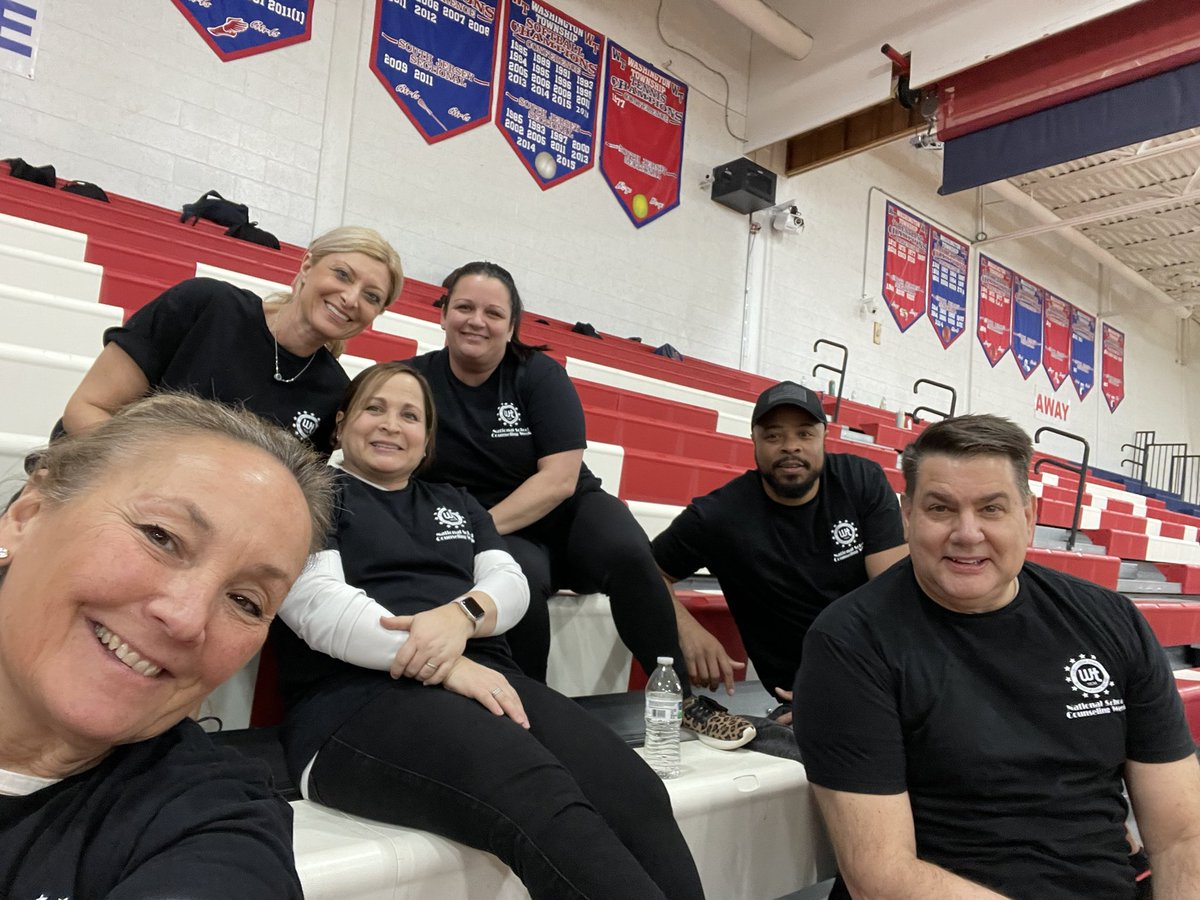 CarpenterKarin's tweet photo. @HerrAndersonWT WTHS Counseling represented in Dodgeball! Many laughs for a great cause! https://t.co/UQn3iq2vpa