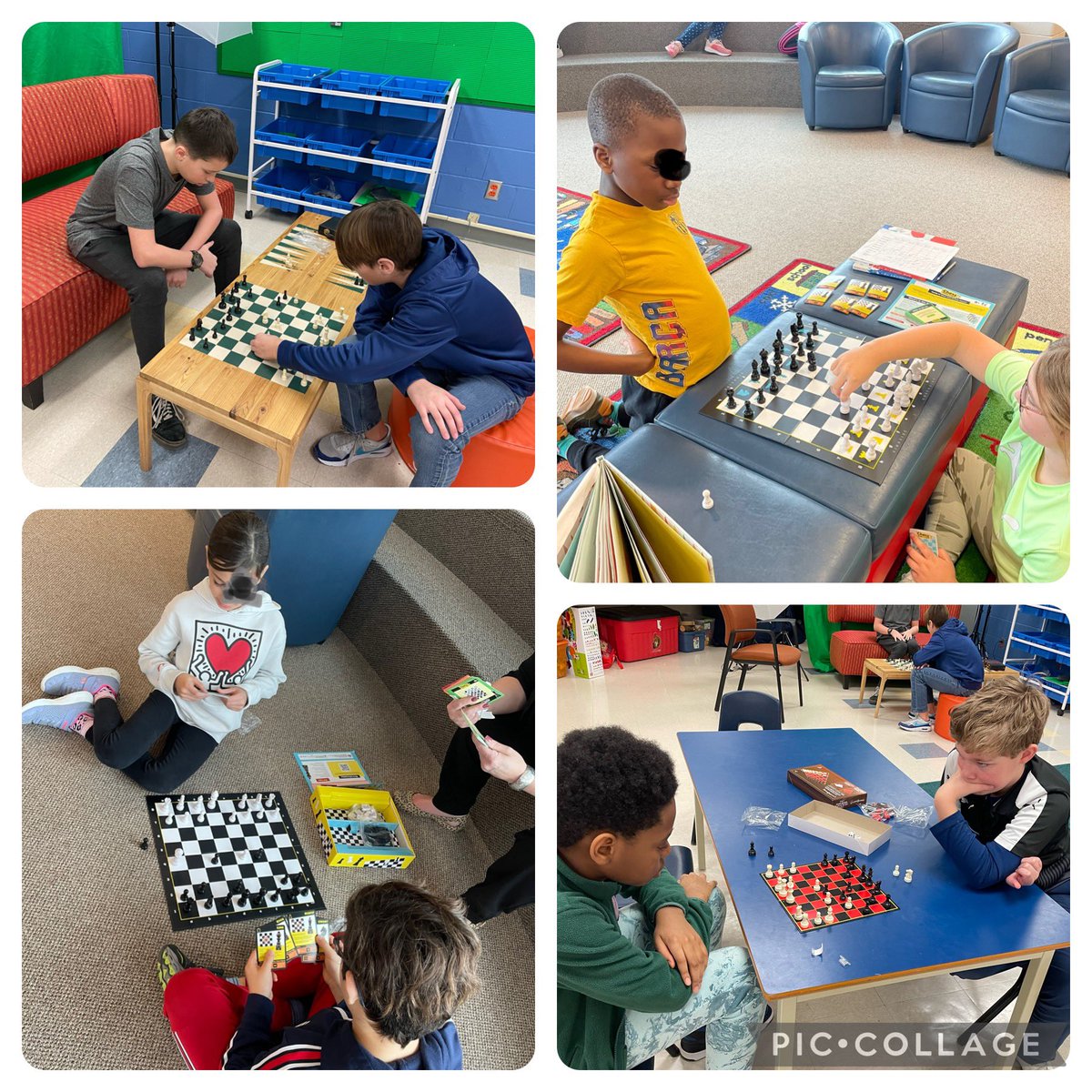 Day one of our junior chess club was a hit. We can’t wait until next week. <a href="/StTheresaOCSB/">St. Theresa School</a>