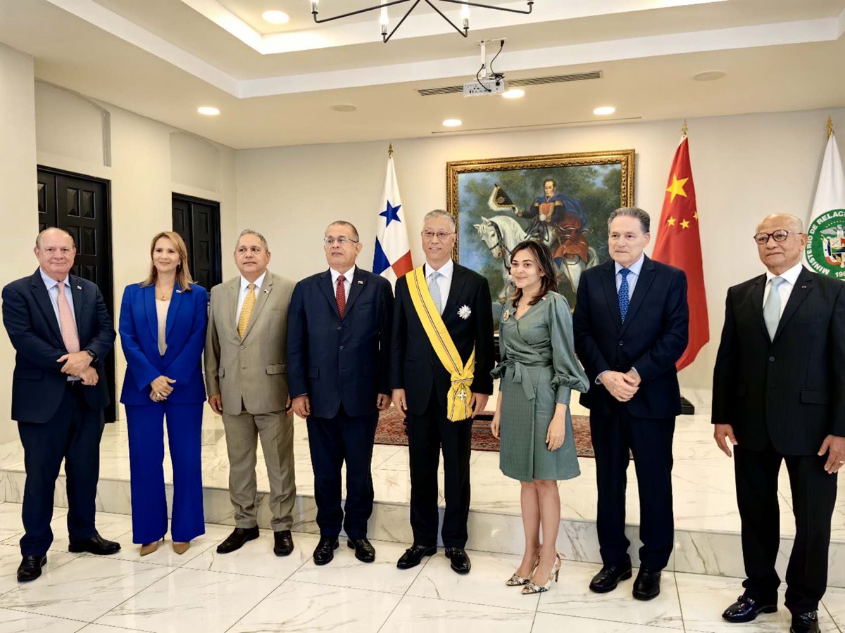 Embajada de China en Panamá tweet media