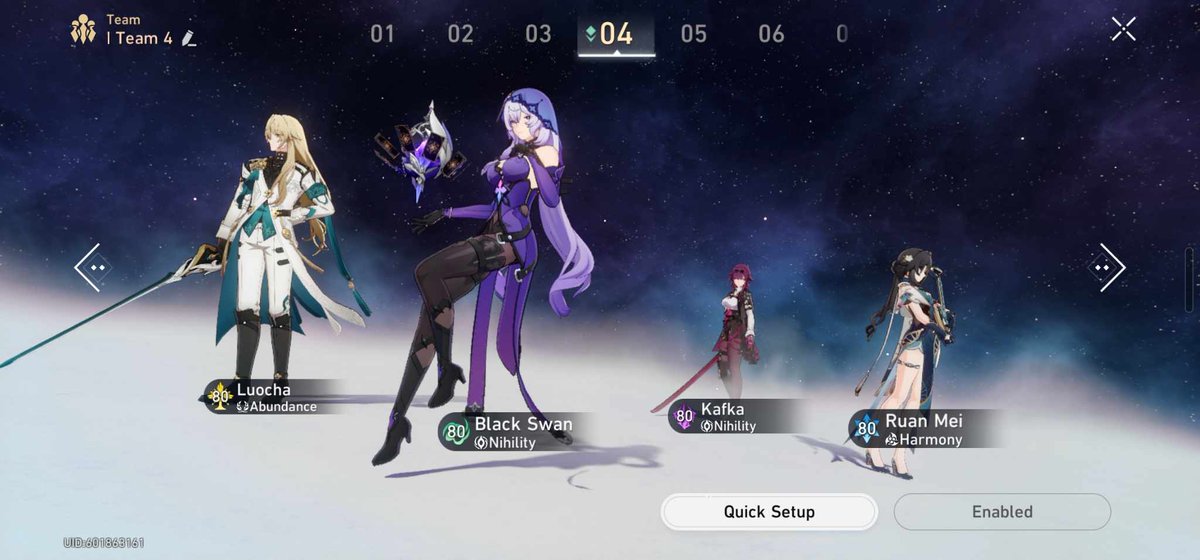 Who's your main team? #hsr #HonkaiStarRail #BLACKSWAN