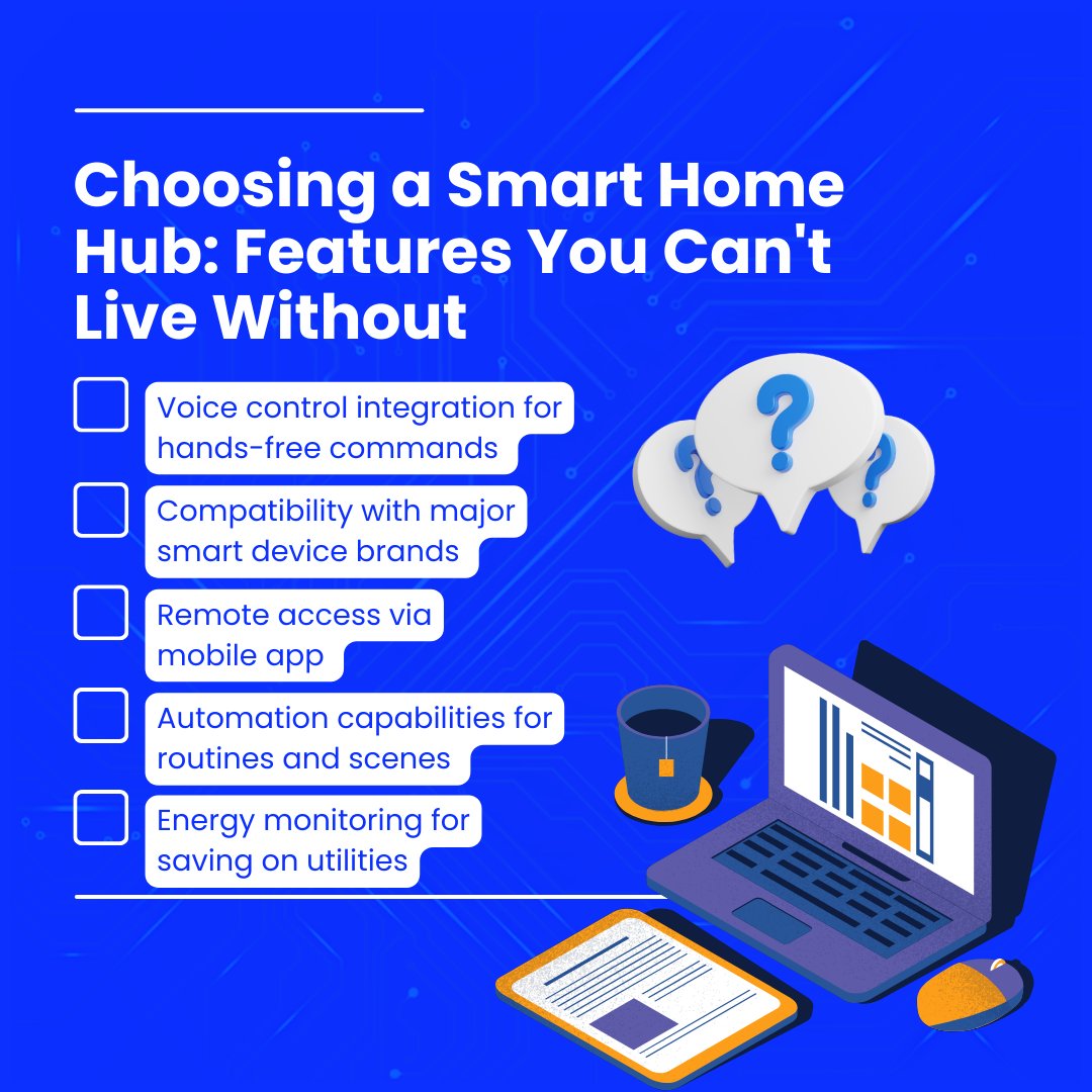 learnalearning's tweet image. Centralize your smart home! 🏠💡 Discover the must-have features of a smart home hub. Make the smart choice today! 🌟

#SmartHomeHub #HomeAutomation #TechLover #SmartLiving #ConnectedHome #SmartTech