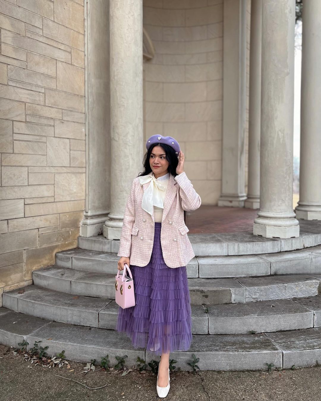 chicwish on X: Step into spring with style! 🌸🌟Embrace feminine  sophistication with our stunning outfits! 📸@euniceandradee Bowknot Top:   Skirt:  #chicwish #ootd  #outfits #fashion #styleinspo #tulleskirt