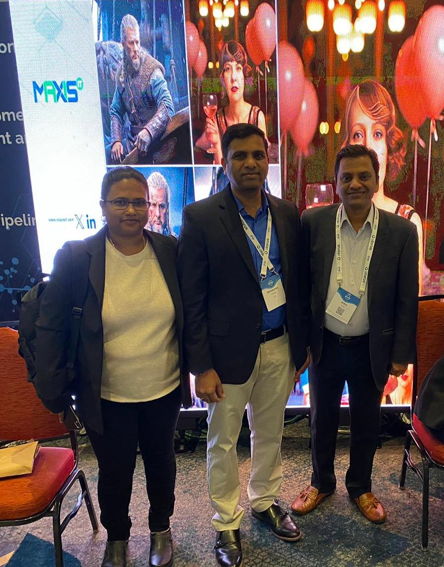 MaxisITInc's tweet image. 🌟Thank you to everyone who visited Booth #4 at PHUSE US Connect 2024 in Bethesda, Maryland! From our engaging Paper Presentation to the interactive AI-Booth experience, your participation made the event truly memorable.
#PHUSEUSConnect #StatisticalComputing #InnovateWithMaxisIT