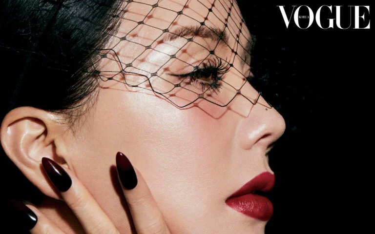 kpopers_family's tweet photo. Uhm Junghwa with Charlotte Tilbury for '2024 Woman Now' Vogue Korea Magazine https://t.co/yWW01sY2hK