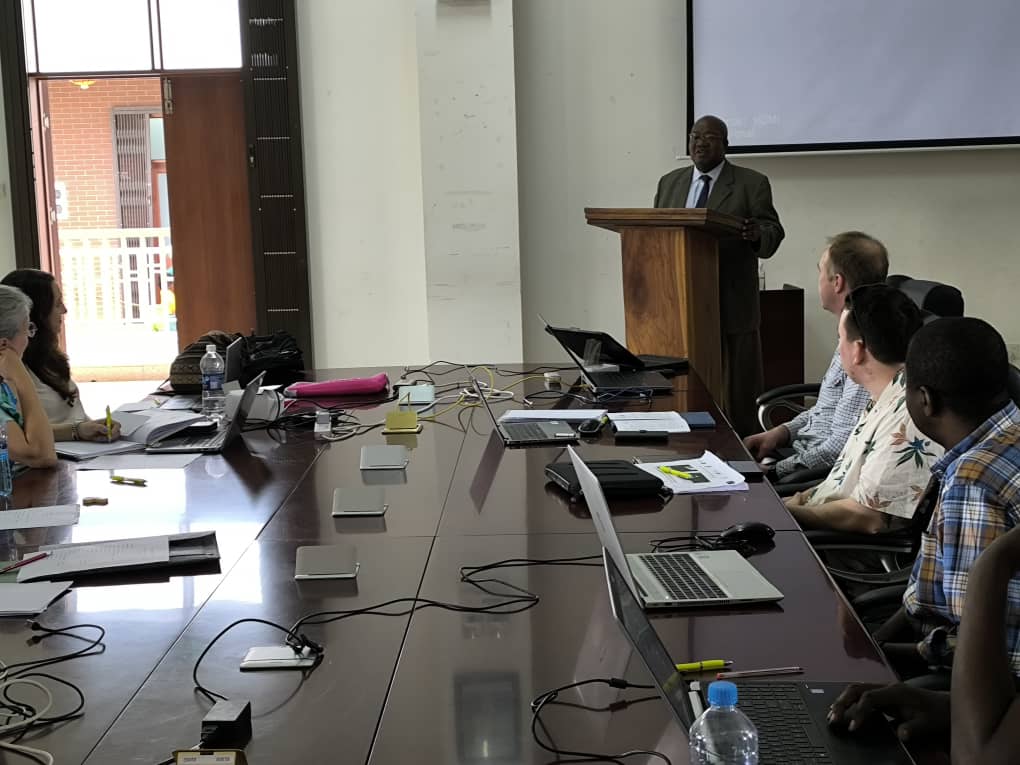 We have had interesting days discussing results from out <a href="/Crop_Gas/">CropGas</a> project to study the effect of tillage on greenhouse gas emissions, started with a welcome from the Dean of the school of Agricultural Sciences Prof. Thomson Kalinda