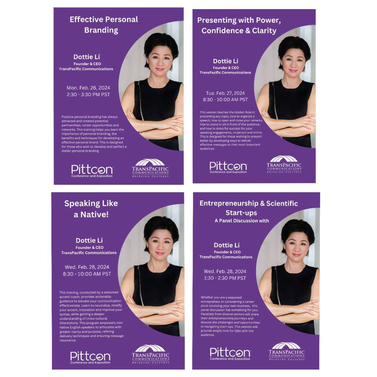 Mandarin_Voice's tweet image. As @Pittcon wrapped today, Sun finally shone in San Diego. Thoroughly enjoyed presenting, making new connections, and renewing old ones. The CACA awards dinner was scrumptious. Congrats to all the winners🏆 
#Pittcon2024
#LabScience
#SpeakerLife
#AsianAmericanSpeaker 
#Networking