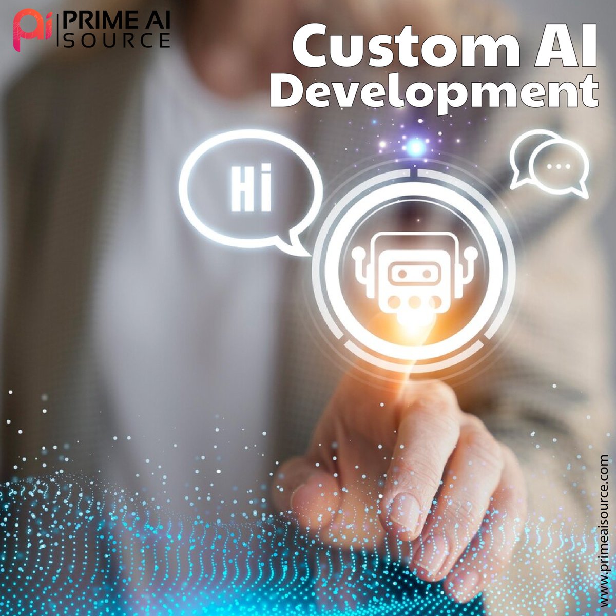 PrimeAISource's tweet image. Transforming businesses through the power of custom AI development. Let us build the intelligent solutions your business needs to thrive. 💼
.
.
#customaidevelopment #primeaisource #customaidesign