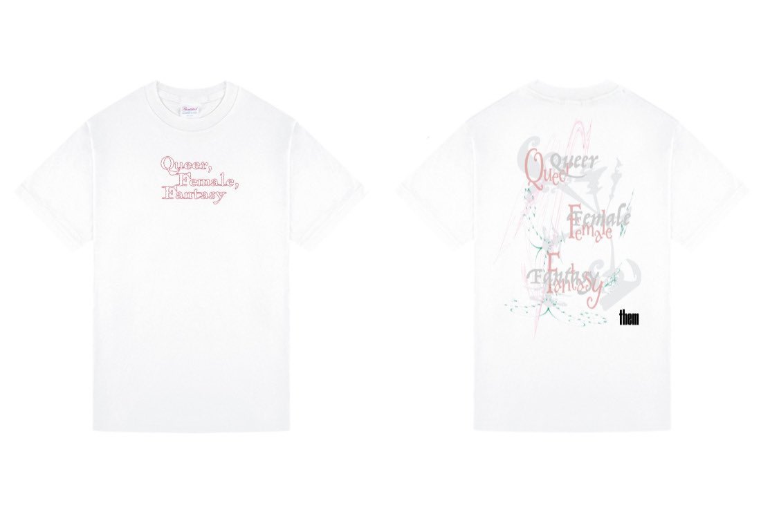 현재 퀴어예술매거진 『them』에서 [긴급 후원 요청]을 진행 중입니다. 아름다운 <퀴어, 피메일, 판타지> 행사 포스터를 리워드 티셔츠로 받아 보실 수 있습니다. 소중한 관심과 공유 부탁드립니다. 💖