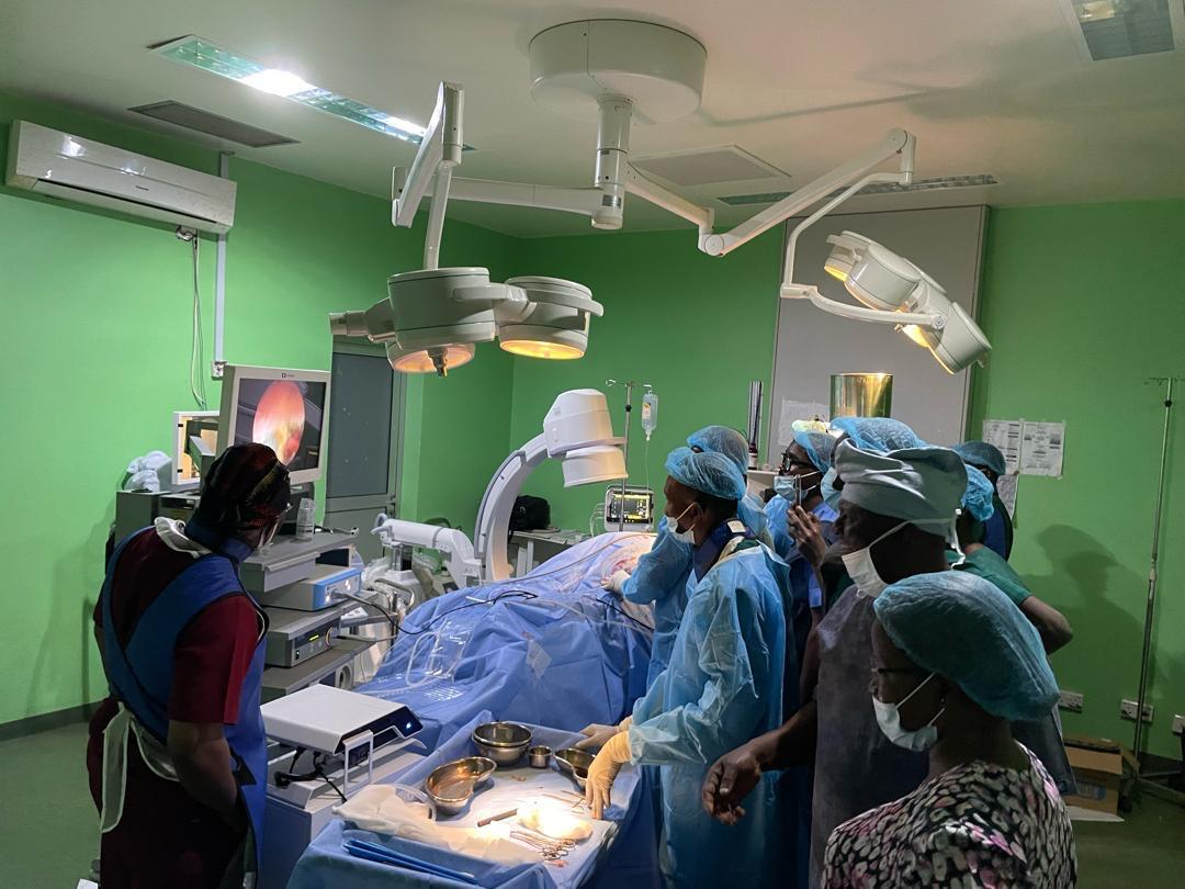 abuthshika's tweet photo. I am delighted to inform you that the Division of Urology at ABUTH is now offering PCNL (Intracorporeal stone disintegration and endoscopic stone extraction) as a treatment option. https://t.co/fGGZAyvuel
