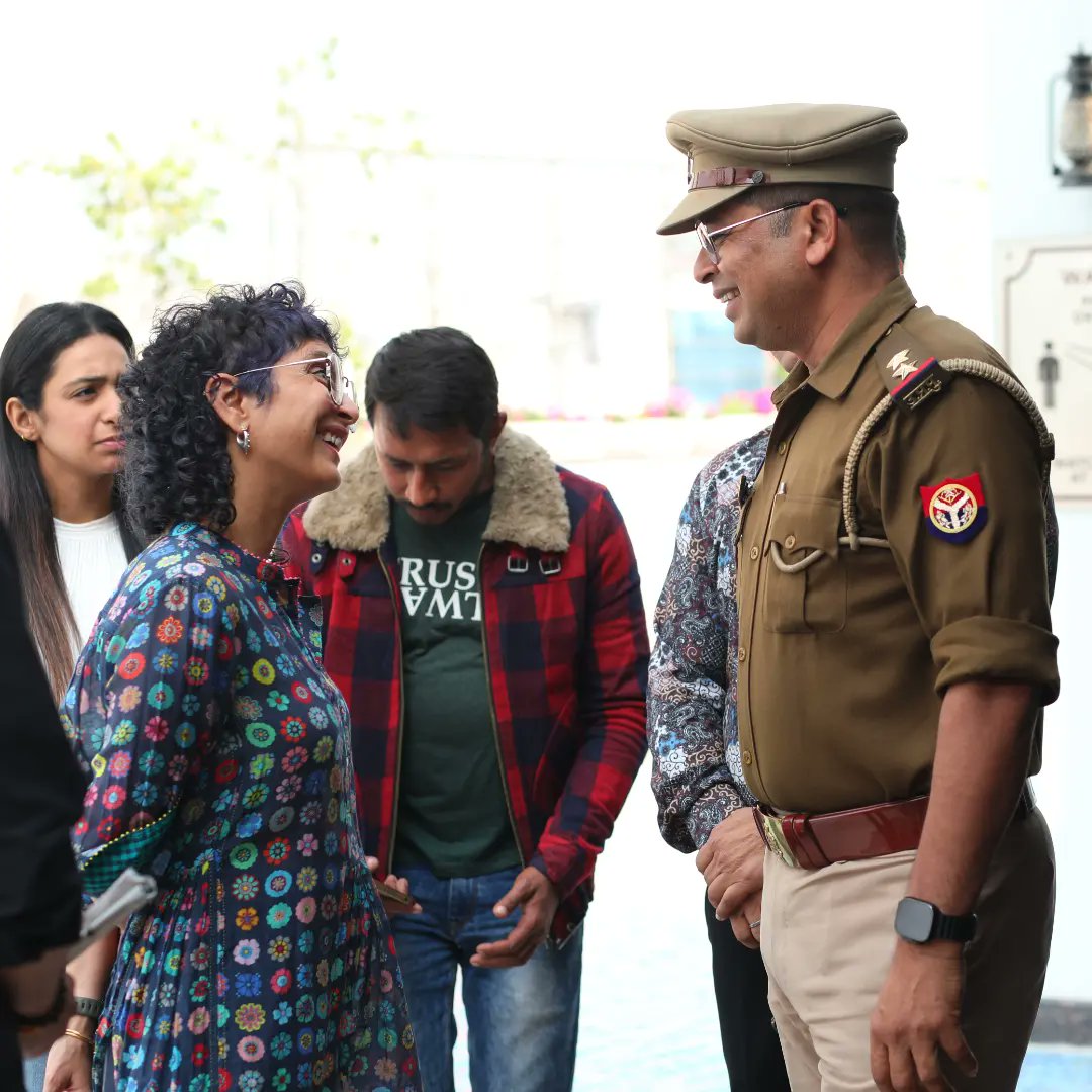 RakshaCop's tweet photo. Kiran Rao and me at Lucknow
#KiranRao #RamRakshaSingh #Rakshacop #Lucknow #truestory https://t.co/y169cnBs9b