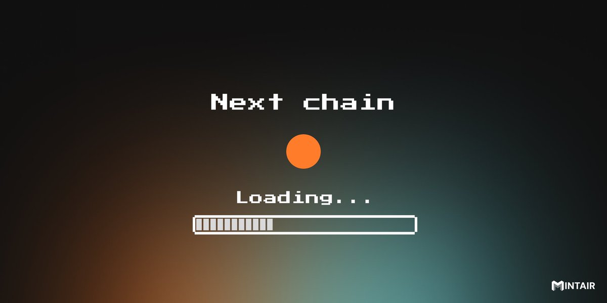 mintairxyz's tweet image. Guess the next chain that we are integrating onto mintair.xyz 👀
We will be picking 3 right answers, have something special for you #Noderzz 🪂
Meanwhile we have some slots open for @fuel_network you might wanna check out!👀