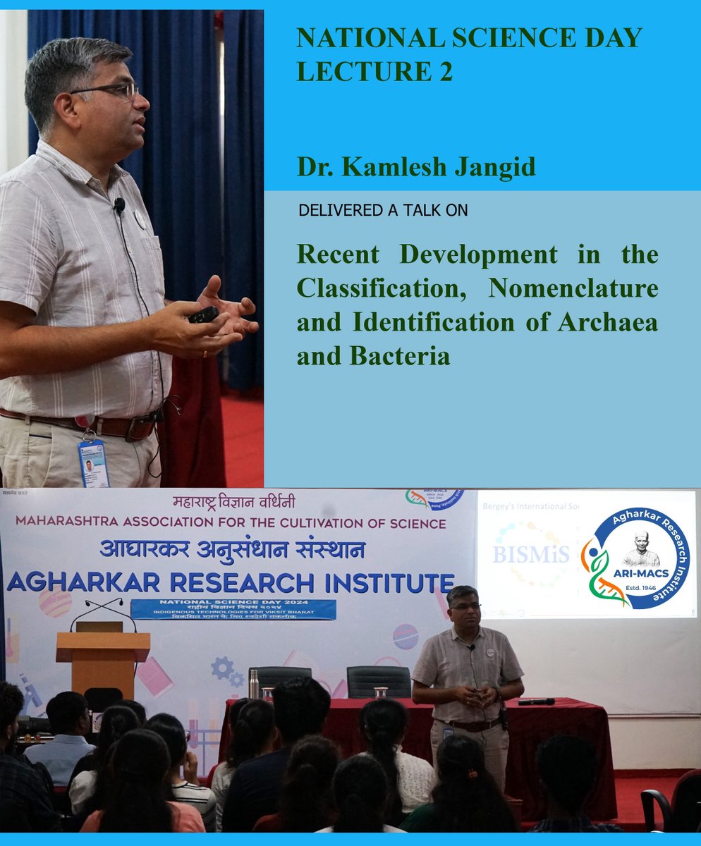 The National Science Day 2024 continued with an excellent talk series session for science enthusiasts. Dr. Kamlesh Jangid, Sci E, Bioenergy Group, delivered a dynamic talk titled “Recent Developments in the Classification, Nomenclature & Identification of Archaea and Bacteria”.